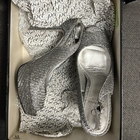 Adrianna Papell Pewter Lancelot Metallic Pumps - Picture 3 of 4